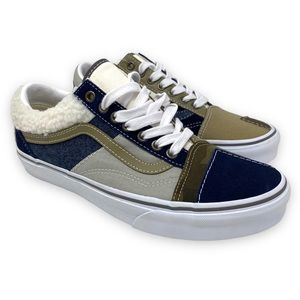 VANS Patchwork Shoes Blue Gray